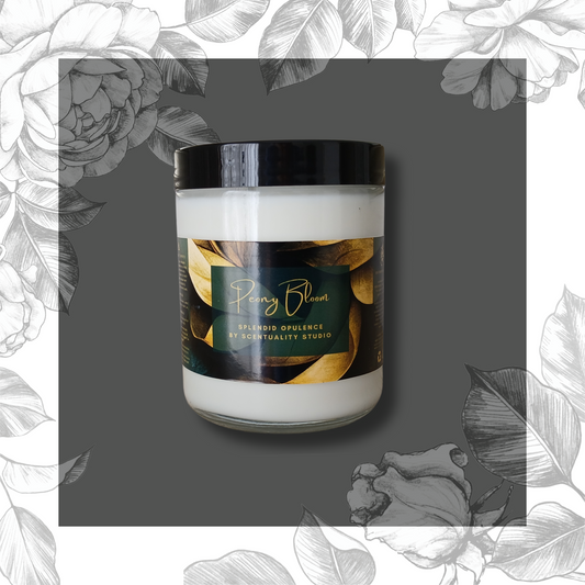 Peony Bloom | 100% Soy Wax Candle