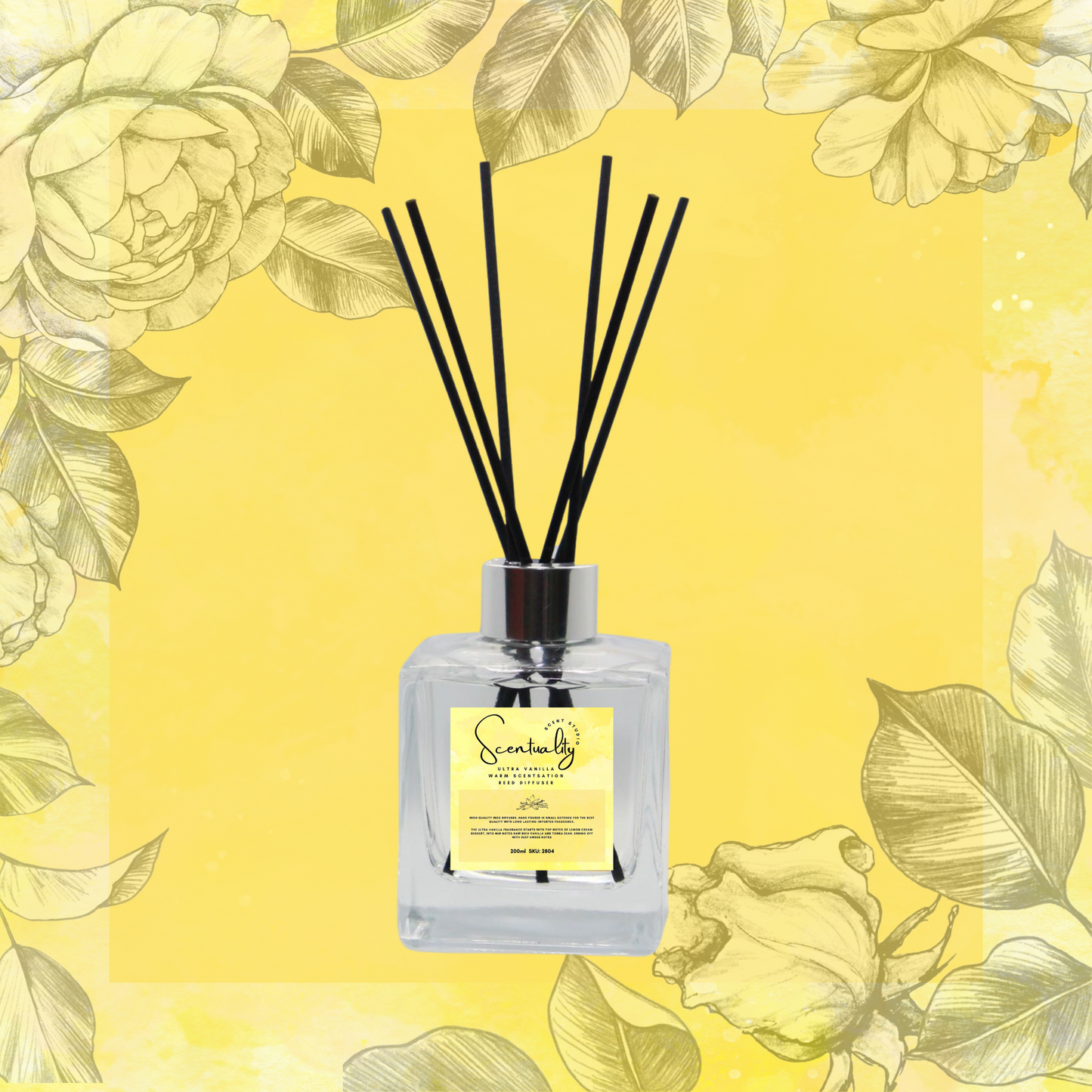 Ultra Vanilla | Reed Diffuser